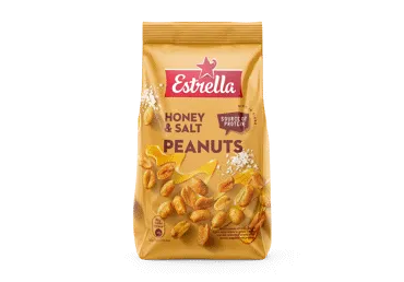 Röst.maapähkl.mee ja sool.ESTRELLA 240g