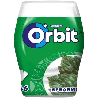 Närimiskumm Spearmint, ORBIT, 64 g