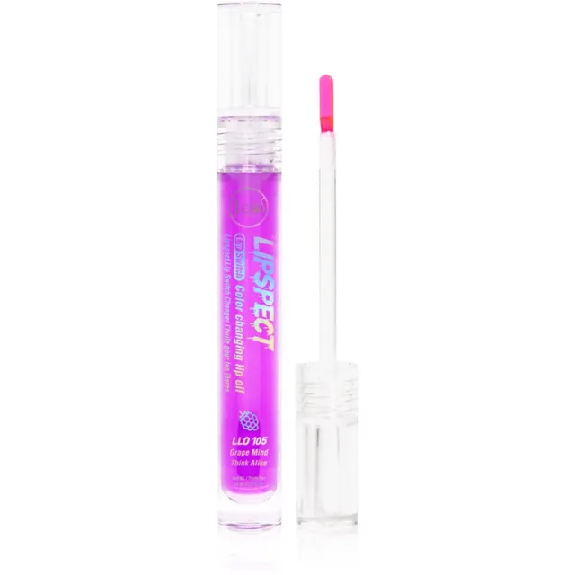 J.Cat Beauty Lipspect Huuleõli muutuva värvitooniga varjund 105 Grape Minds Think Alike 3 ml