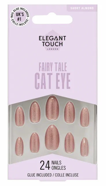 Elegant Touch Fairy Tale Cat Eye Short Almond