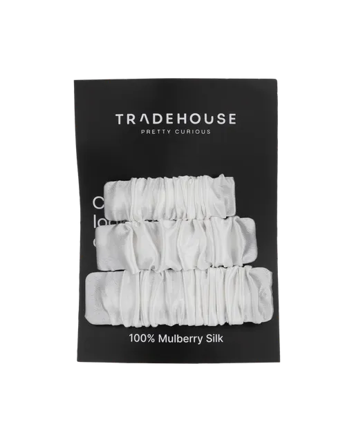 Tradehouse Pretty Curious 100% Mulberry siidist juukseklambrite komplekt