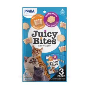Inaba Churu Juicy Bites Kammkarp ja Krabi maitsega pehmed maiustus kassile