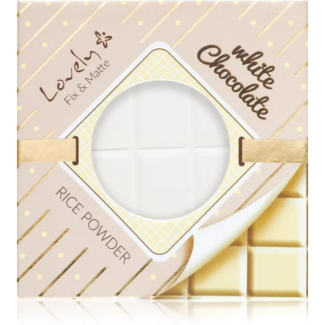 Lovely White Chocolate Rice Powder Läbipaistev puuder