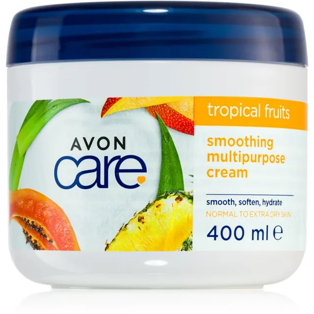 Avon Care Tropical Fruits multifunktsionaalne kreem kätele, jalgadele ja kehale 400 ml