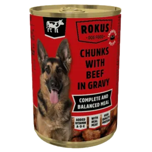 Rokus kons.koerale 415g veiseliha