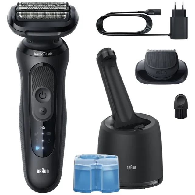 Braun Series 5 52-N7200cc Elektripardel puhastus- ja laadimisjaamaga SmartCare Black 1 tk