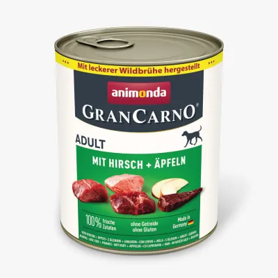 Koerakons. hirve. Animonda GranCarno 800g