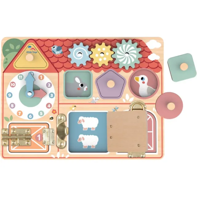 2Kids Toys Activity Board Farma aktiveeriv mänguasi 12m+ 1 tk