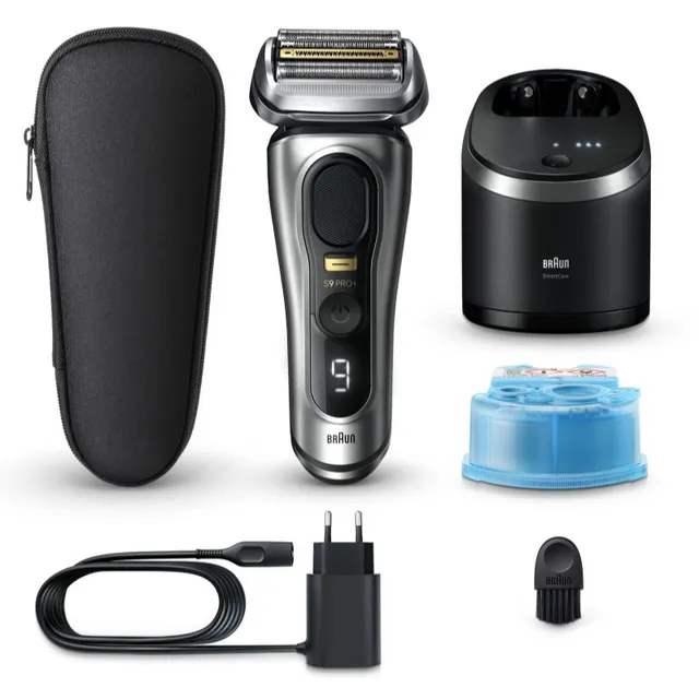 Braun Series 9 PRO+ 9567cc Elektripardel puhastus- ja laadimisjaamaga Silver 1 tk