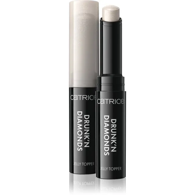 Catrice Drunk'n Diamonds Jelly Topper Kreemjas lauvärv pulgakujuline varjund 010 Moonlight Glow 2.5 g