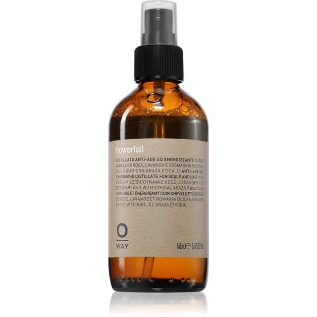 Oway botanical flowerfall Energiat andev toonik juustele ja peanahale 160 ml