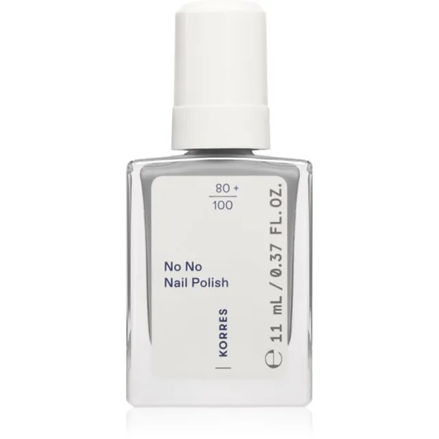 Korres No No Nail Polish Toitev küünelakk varjund 75 Foggy Blue 11 ml
