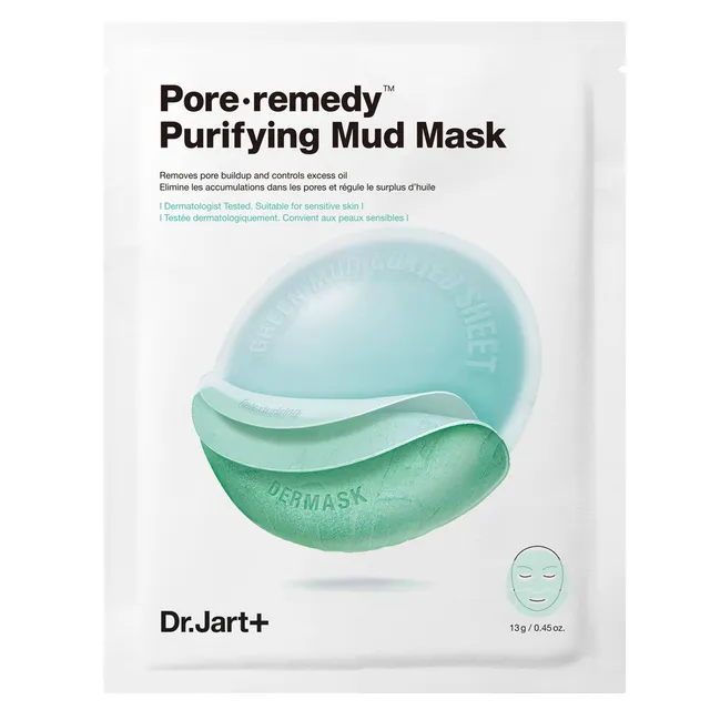 DR. JART+ Dermask Pore Remedy Purifying Mud Sheet Mask 13g