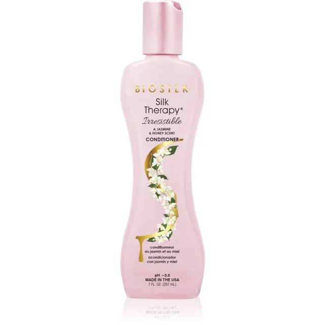 Biosilk Silk Therapy Irresistible Conditioner Taastav palsam säravate ja pehmete juuste jaoks 207 ml