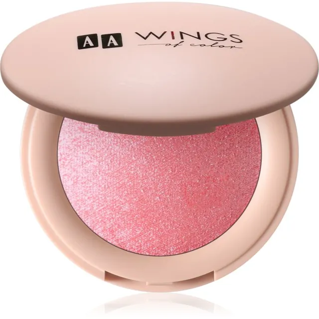 AA Wings of Color Power of Glow Illuminating Blush Valgustpeegeldav põsepuna varjund 01 Sunset Rose 4 g