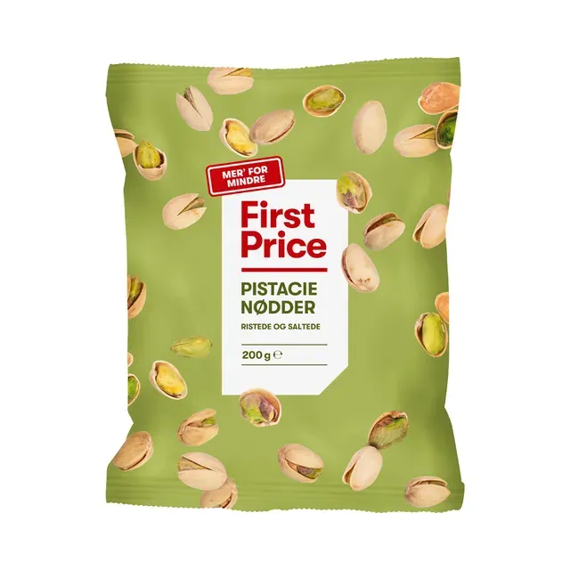 Pistaatsiapähklid, FIRST PRICE, 200 g