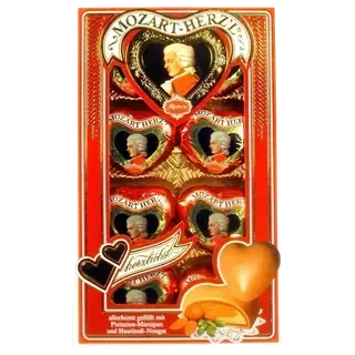 Mozart südamed karbis 80 g
