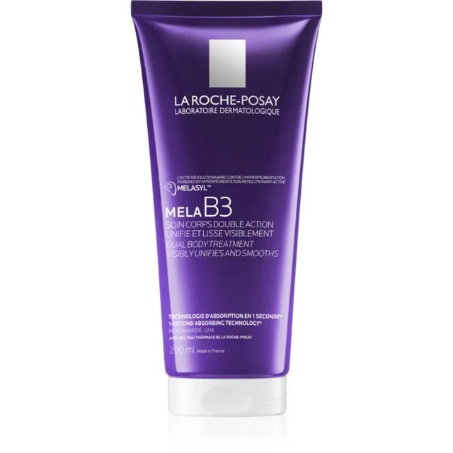 La Roche-Posay Mela B3 Dual Body Treatment Silendav kehapiim pigmendilaikude vähendamiseks 200 ml