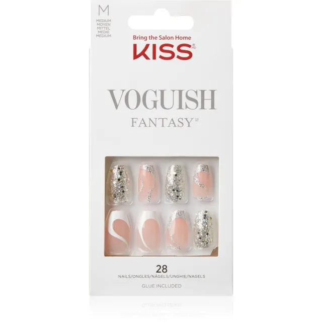 KISS Voguish Fantasy Fashspiration Kunstküüned medium 28 tk