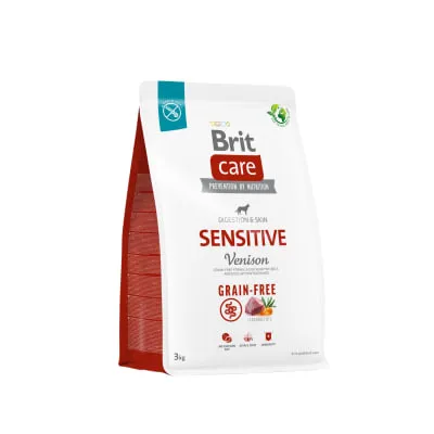Kuivt. koer. Brit Care Gr.-fr. Sensitive 3kg