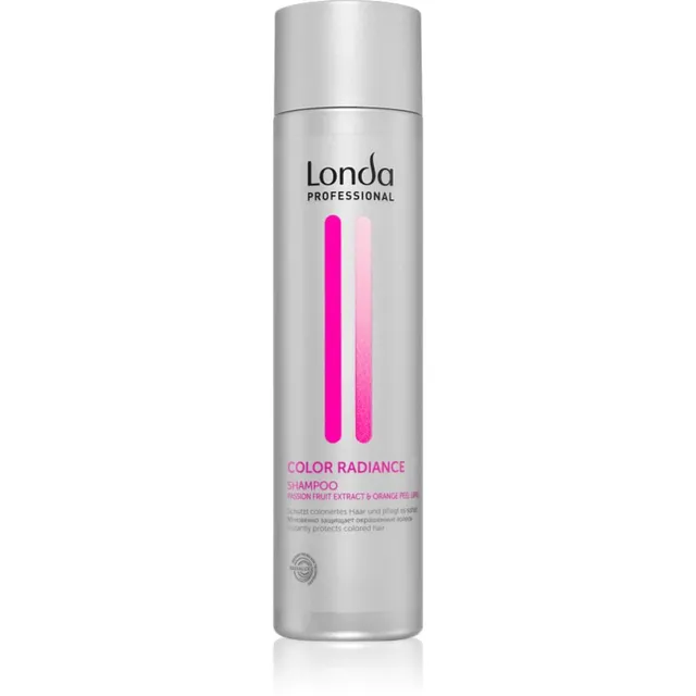 Londa Professional Color Radiance Läiget andev ja pruune toone toetav šampoon värvitud juustele 250 ml