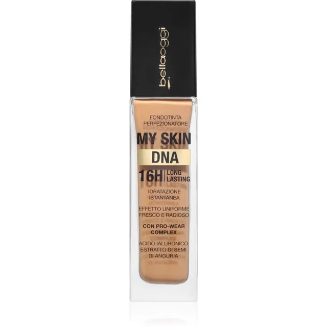 bellaoggi My Skin DNA Niisutav jumestuskreem laitmatu naha saavutamiseks varjund Cashmere Nude 34 ml