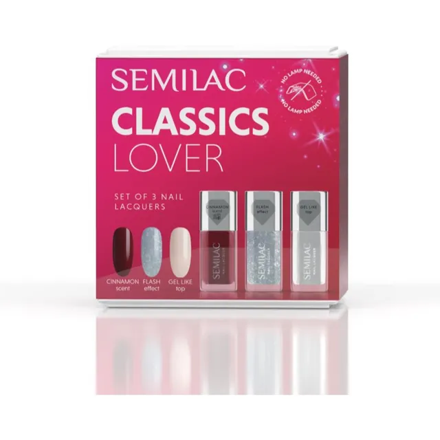 Semilac Set Classics Lover Küünelakikomplekt