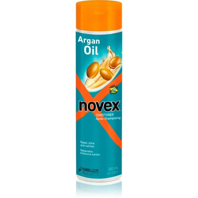 Novex Argan Oil Niisutav palsam ohjeldamatutele ja käharatele juustele 300 ml