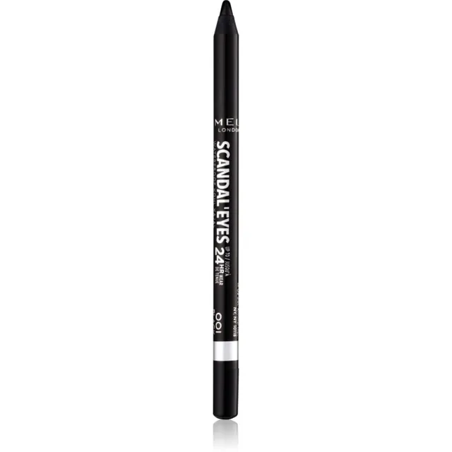 Rimmel Scandal'Eyes Khôl Kajal Veekindel silmapliiats varjund 001 Black 1.3 g