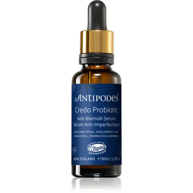 Antipodes Credo Probiotic Anti-Blemish Serum Elavdav seerum probiootikumidega 30 ml
