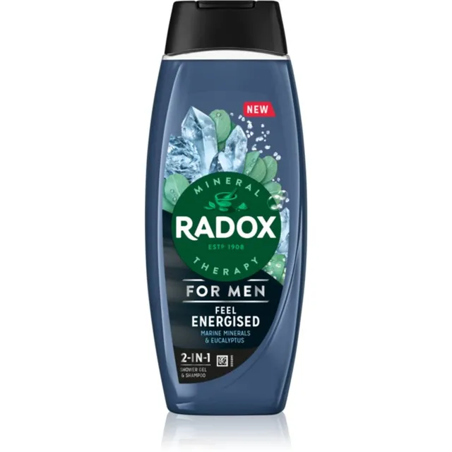 Radox Feel Energised Dušigeel meestele kaks-ühes 450 ml