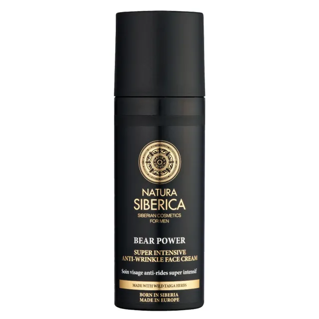 Natura Siberica Men Bear Power Anti-Wrinkle Face Cream 50ml