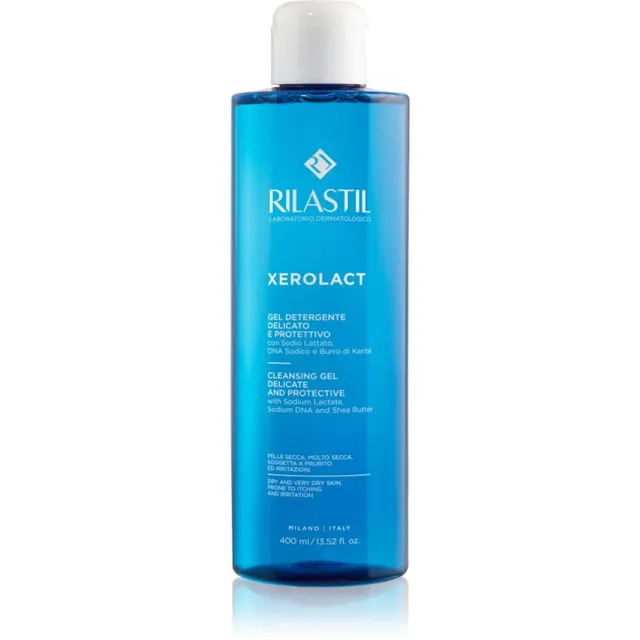 Rilastil Xerolact Cleansing Gel Õrn puhastusgeel kuivale kuni väga kuivale nahale 400 ml