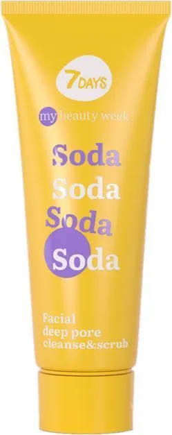 7DAYS My Beauty Week Facial Deep Pore Cleanse & Scrub Soda (80mL)