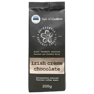 Maitsestatud kohvioad Irish Crème Chocolate, COFFEESTAR, 200 g