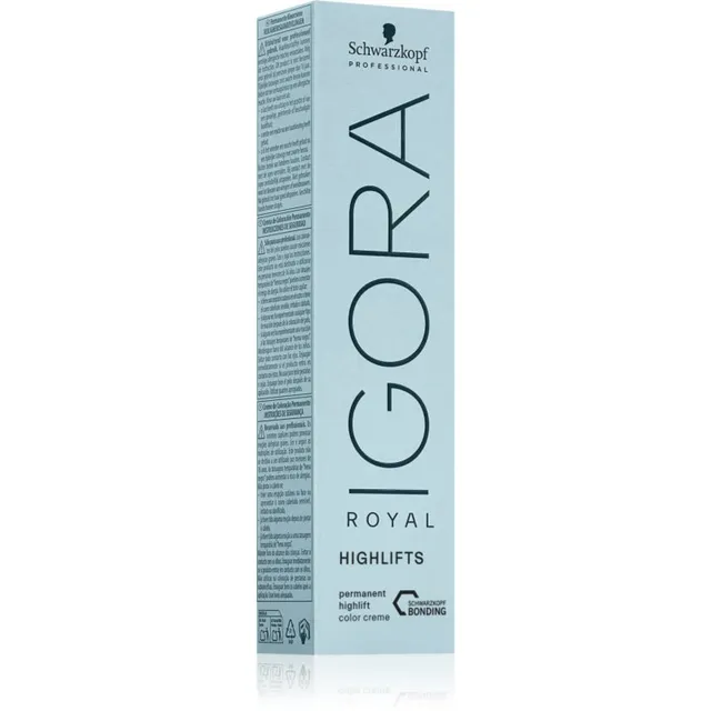 Schwarzkopf Professional IGORA Royal Highlifts värviv kreem külma alatooniga blondidele juustele varjund 12-49 60 ml