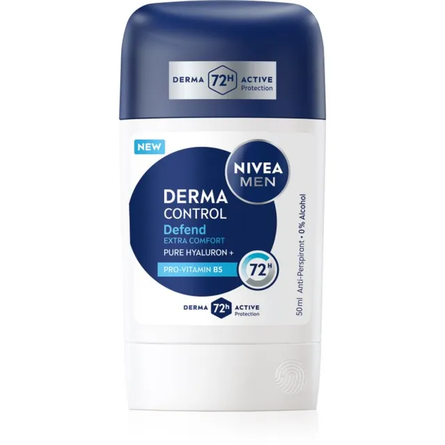 NIVEA MEN Derma Control Defend Antiperspirantpulk meestele 50 ml