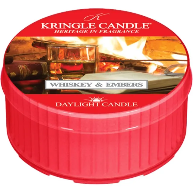 Kringle Candle Whiskey & Embers teeküünal 42 g
