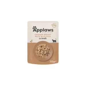 Applaws einekotike kana ja riis kassitoit 12x70g