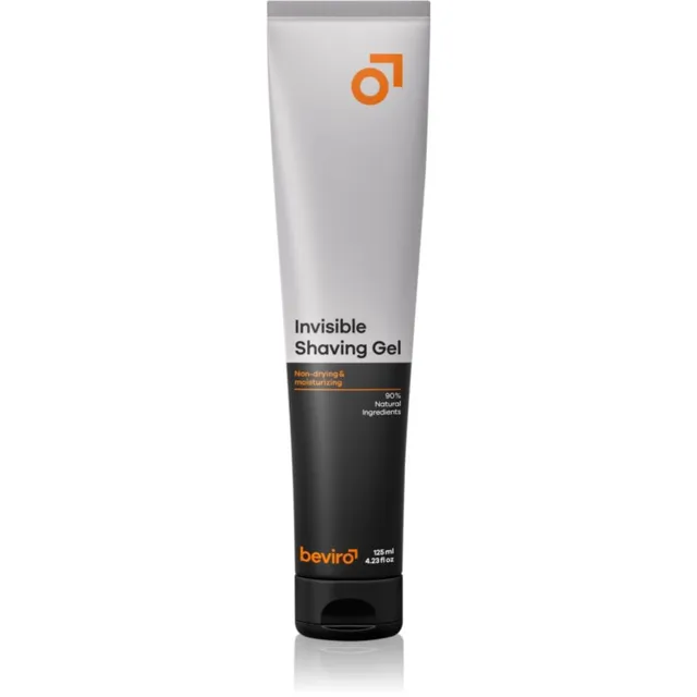 Beviro Invisible Shaving Gel Raseerimisgeel meestele 125 ml