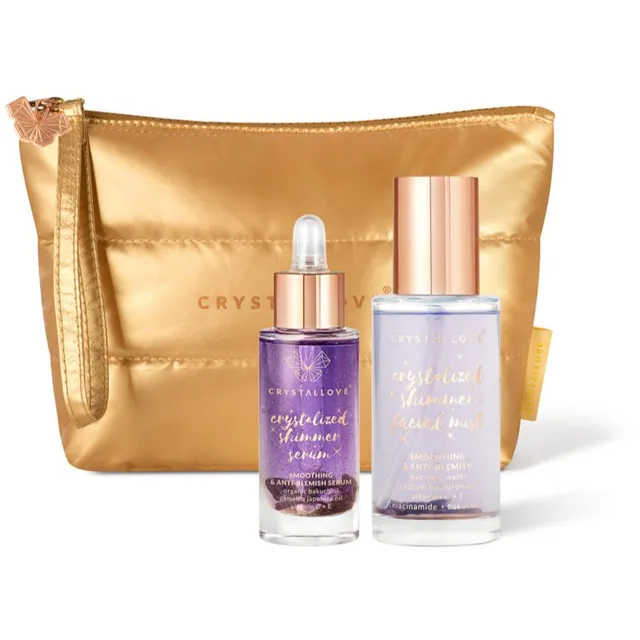 Crystallove Amethyst Skincare Duo komplekt näonaha hooldamiseks