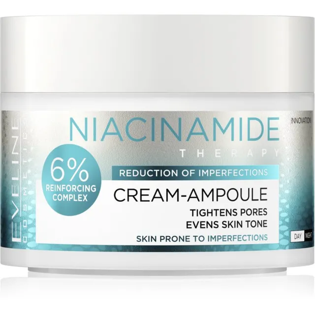 Eveline Cosmetics Cream-Ampoule Niacinamide Niisutav kreem nahadefektide hoolduseks 50 ml