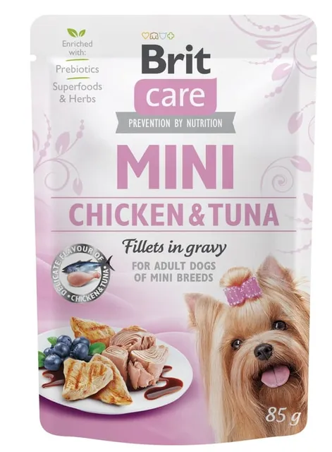 Brit Care koera einekotike, kana/tuunikala, 85 g