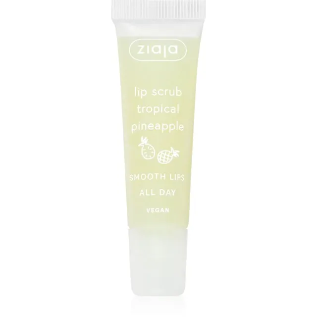 Ziaja Tropical Pineapple Suhkrukoorimine huultele 12 ml