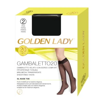 N põlvikud GL Filanca 20den uni nero 2p