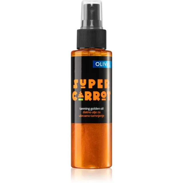 Olival SUPER Carrot Golden Oil Sädelusega õli päevituse kiirendaja 100 ml