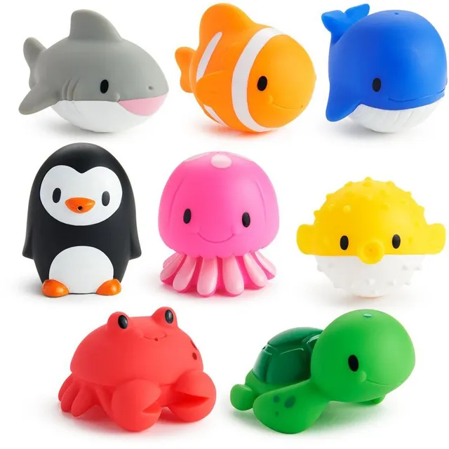 Munchkin Bath Ocean veemänguasi 9 m+ 8 tk