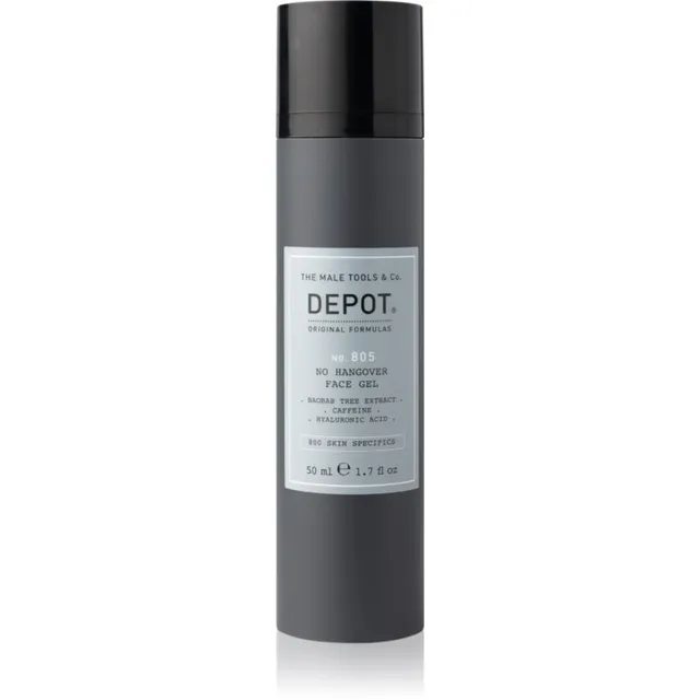 DEPOT 800 SKIN SPECIFICS NO. 805 NO HANGOVER FACE GEL Niisutav geel kõigile nahatüüpidele 50 ml