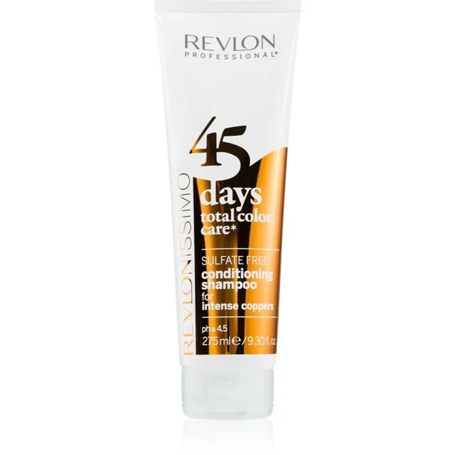 Revlon Professional Revlonissimo Color Care Kaks-ühes šampoon ja palsam vasekarva juustele ilma sulfaadita 275 ml