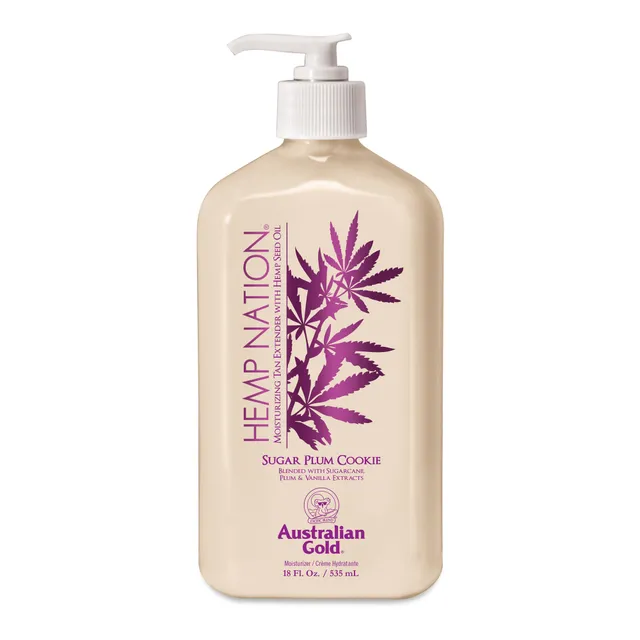 AUSTRALIAN GOLD Hemp Nation Sugar Plum Cookie Tan Extender 535ml